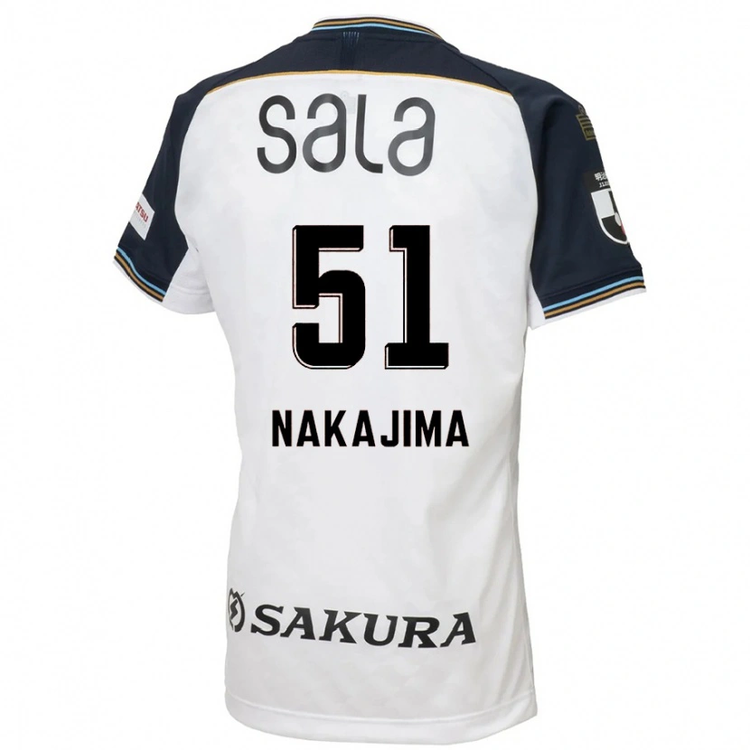 Danxen Mujer Camiseta Keitaro Nakajima #51 Azul Celeste Negro 2ª Equipación 2025/26 La Camisa México