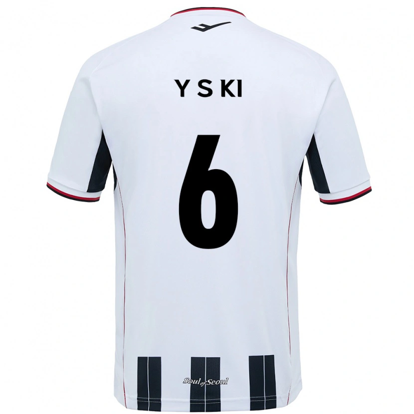 Danxen Mujer Camiseta Sung-Yueng Ki #6 Negro Rojo 2ª Equipación 2025/26 La Camisa México