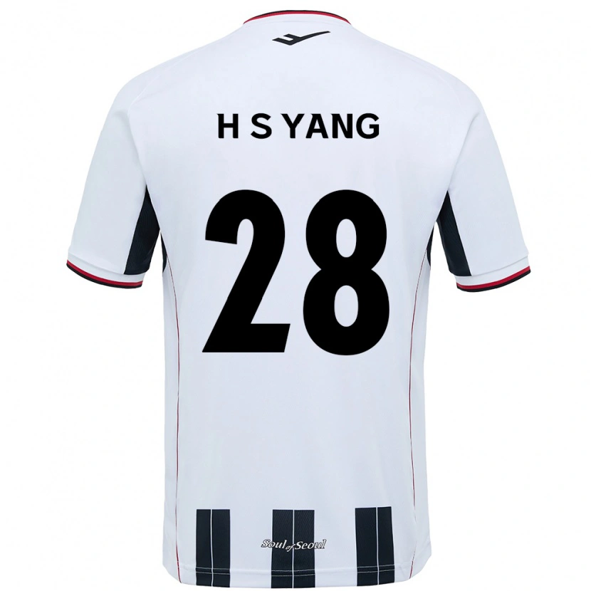 Danxen Mujer Camiseta Seung-Hyeon Yang #28 Negro Rojo 2ª Equipación 2025/26 La Camisa México