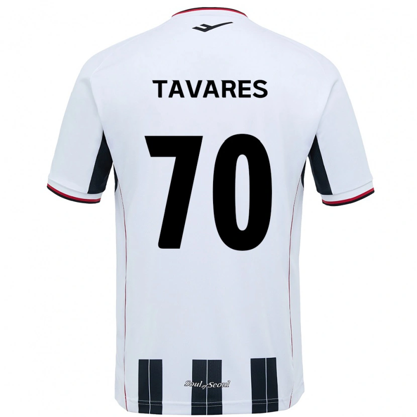 Danxen Mujer Camiseta Ronaldo Tavares #70 Negro Rojo 2ª Equipación 2025/26 La Camisa México