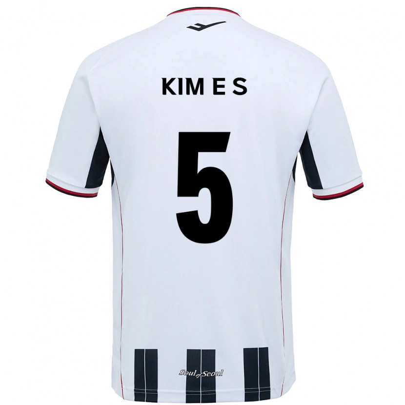 Danxen Mujer Camiseta Kim Eun-Sol #5 Negro Rojo 2ª Equipación 2025/26 La Camisa México
