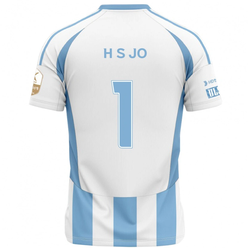 Danxen Mujer Camiseta Su-Hyeok Jo #1 Azul Real Amarillo 2ª Equipación 2025/26 La Camisa México