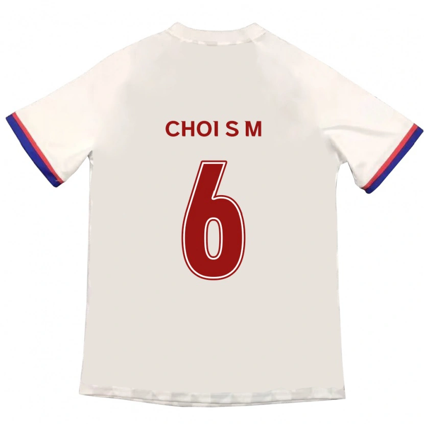 Danxen Mujer Camiseta Choi So-Mi #6 Azul Real Rojo 2ª Equipación 2025/26 La Camisa México