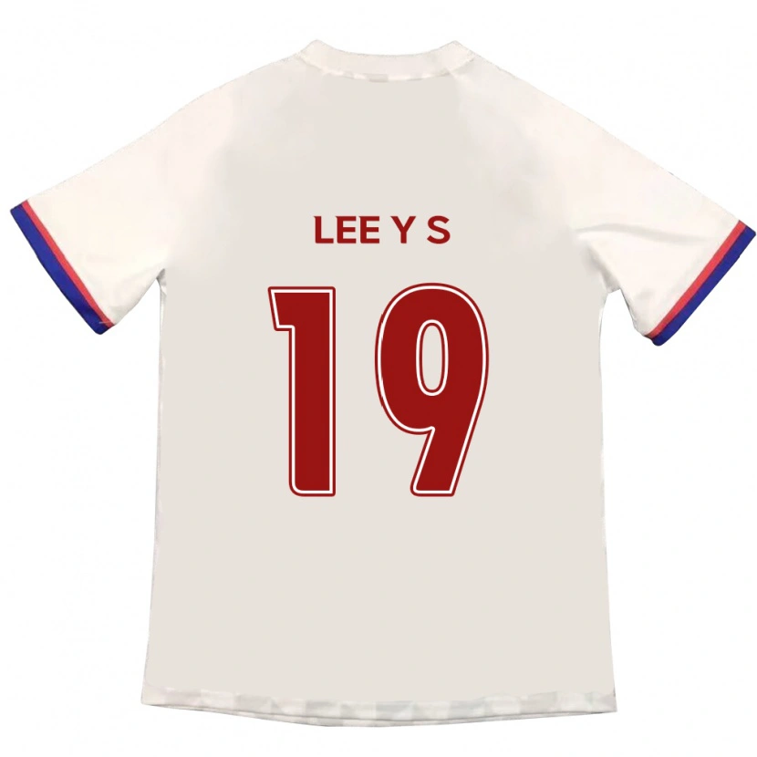 Danxen Mujer Camiseta Lee Young-Seo #19 Blanquecino Rojo 2ª Equipación 2025/26 La Camisa México