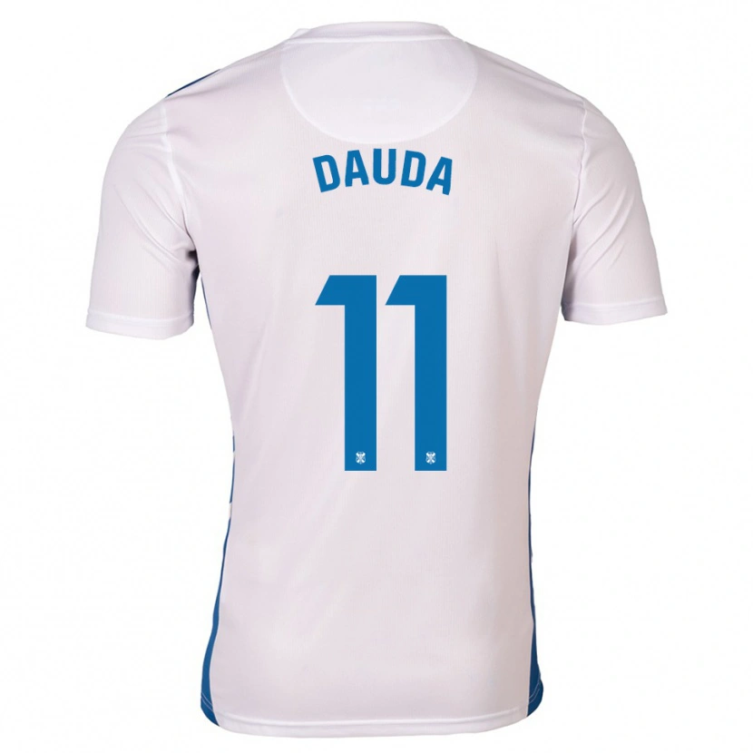 Danxen Mujer Camiseta Mo Dauda #11 Blanco Azul 1ª Equipación 2025/26 La Camisa México
