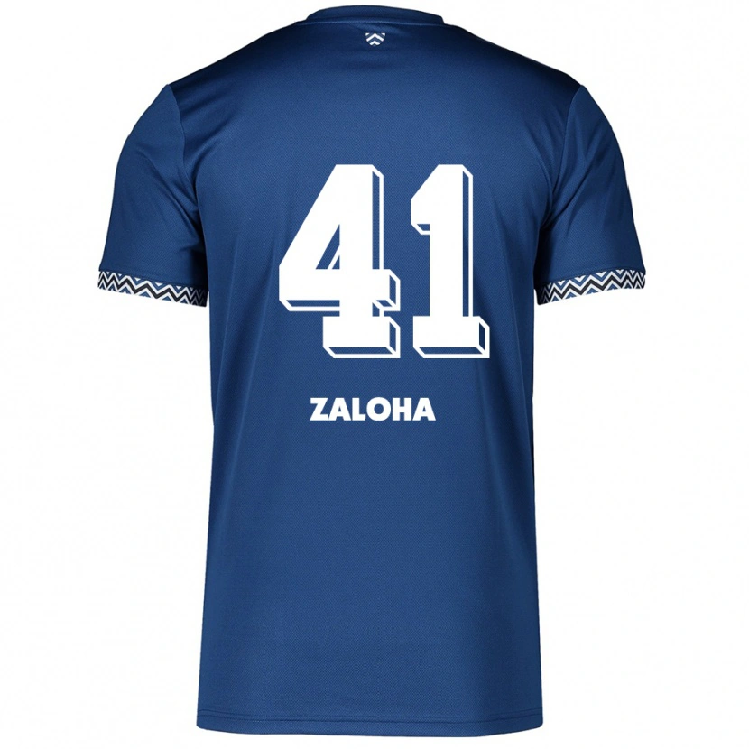 Danxen Mujer Camiseta Artem Zaloha #41 Azul Marino Blanco 1ª Equipación 2025/26 La Camisa México