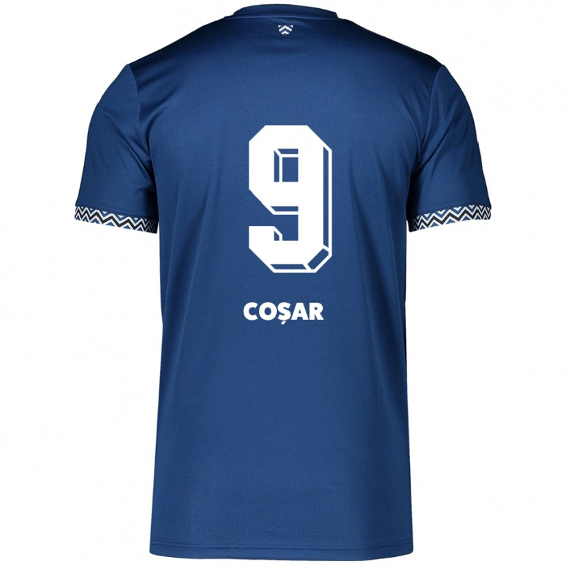 Danxen Mujer Camiseta Tanay Coşar #9 Azul Marino Blanco 1ª Equipación 2025/26 La Camisa México