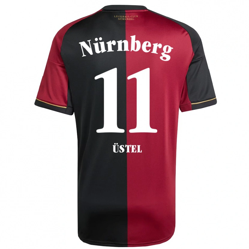Danxen Mujer Camiseta Nizar Üstel #11 Borgoña Negro 1ª Equipación 2025/26 La Camisa México