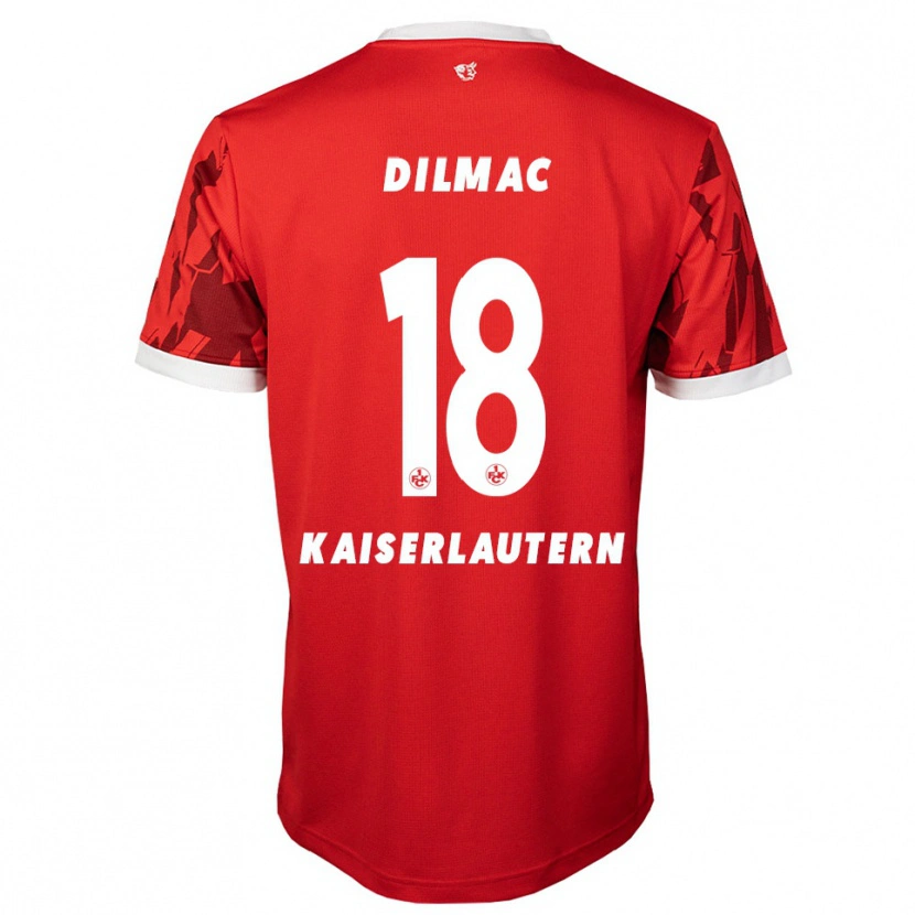 Danxen Mujer Camiseta Deniz Dilmac #18 Rojo Blanco 1ª Equipación 2025/26 La Camisa México
