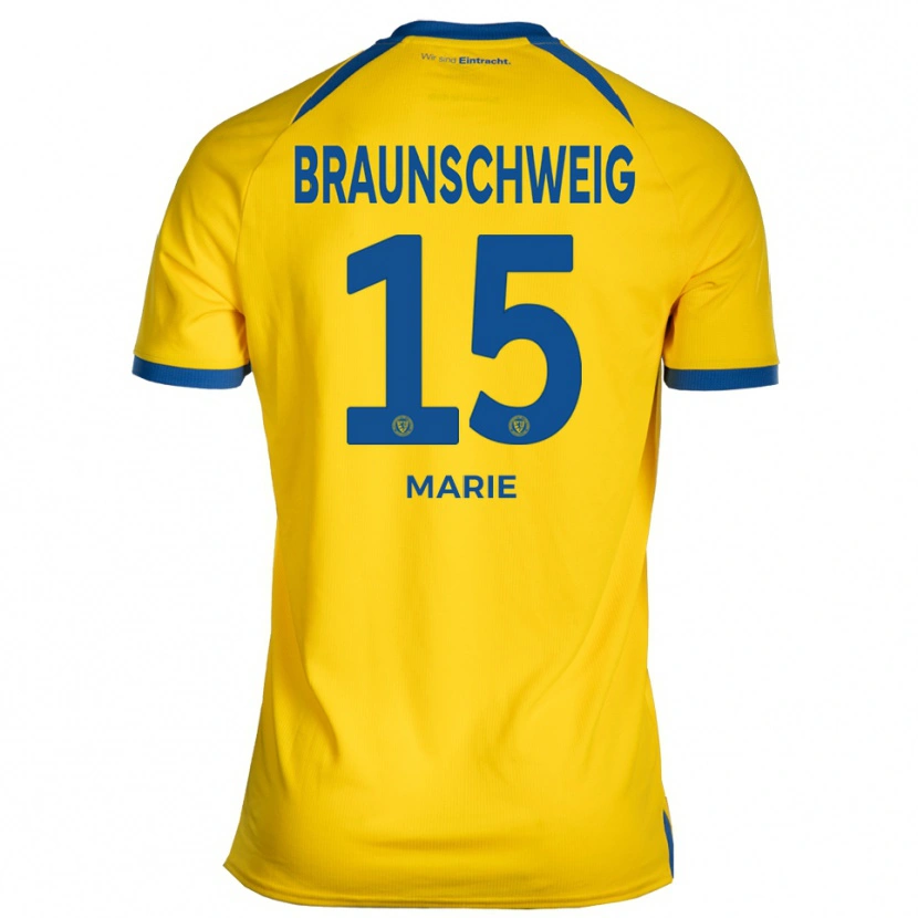 Danxen Mujer Camiseta Max Marie #15 Amarillo Azul 1ª Equipación 2025/26 La Camisa México