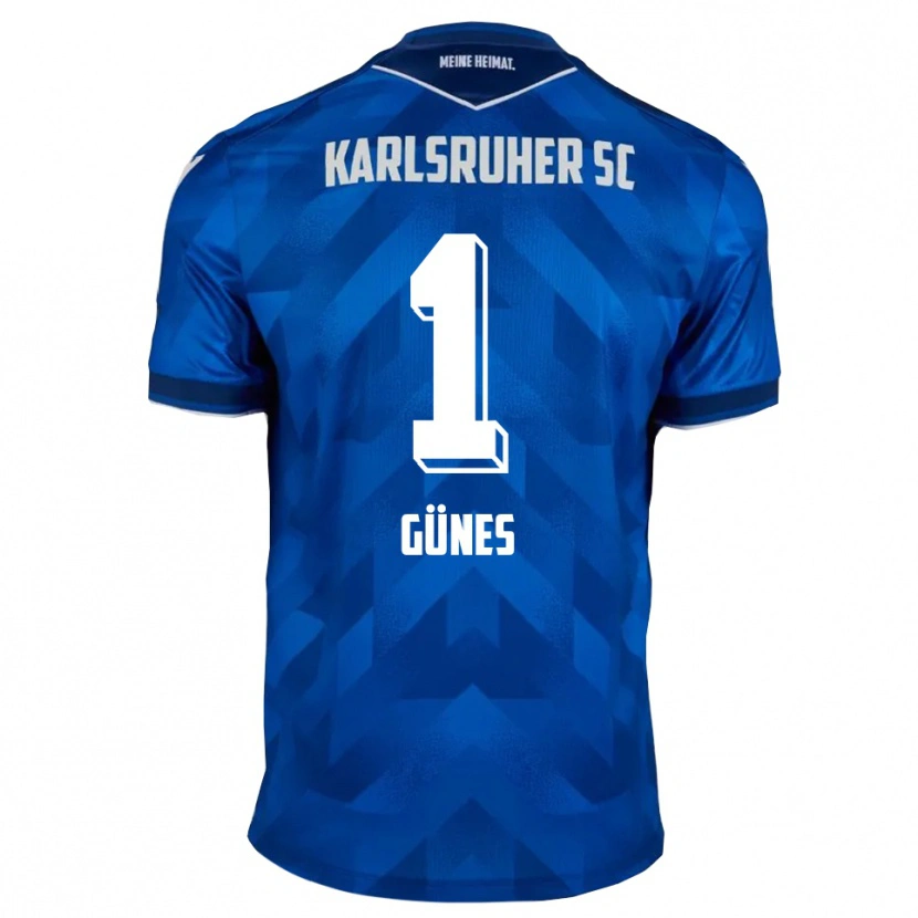 Danxen Mujer Camiseta Kamil Günes #1 Azul Blanco 1ª Equipación 2025/26 La Camisa México