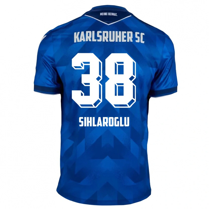 Danxen Mujer Camiseta Efe-Kaan Sihlaroglu #38 Azul Blanco 1ª Equipación 2025/26 La Camisa México