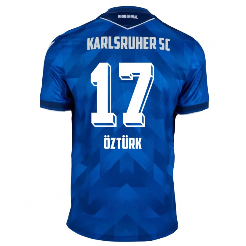 Danxen Mujer Camiseta Eren Öztürk #17 Azul Blanco 1ª Equipación 2025/26 La Camisa México