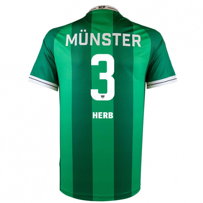 Danxen Mujer Camiseta Lukas Herb #3 Verde Blanco 1ª Equipación 2025/26 La Camisa México