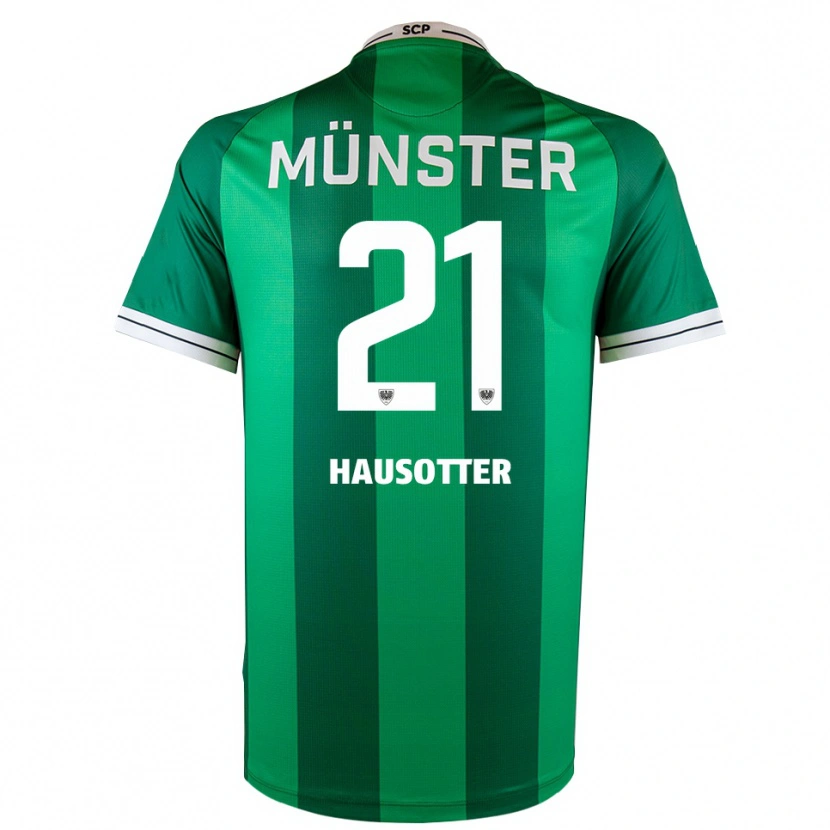 Danxen Mujer Camiseta Till Hausotter #21 Verde Blanco 1ª Equipación 2025/26 La Camisa México
