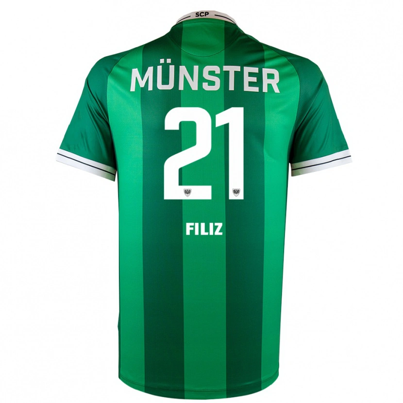 Danxen Mujer Camiseta Mete Filiz #21 Verde Blanco 1ª Equipación 2025/26 La Camisa México