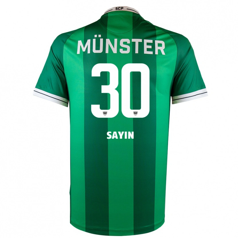 Danxen Mujer Camiseta Melih Sayin #30 Verde Blanco 1ª Equipación 2025/26 La Camisa México