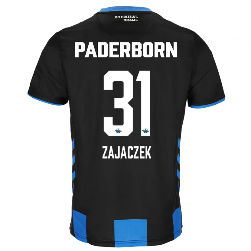 Danxen Mujer Camiseta Arne Zajaczek #31 Negro Azul 1ª Equipación 2025/26 La Camisa México