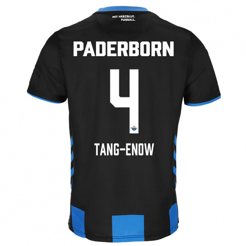 Danxen Mujer Camiseta Jason Tang-Enow #4 Negro Azul 1ª Equipación 2025/26 La Camisa México