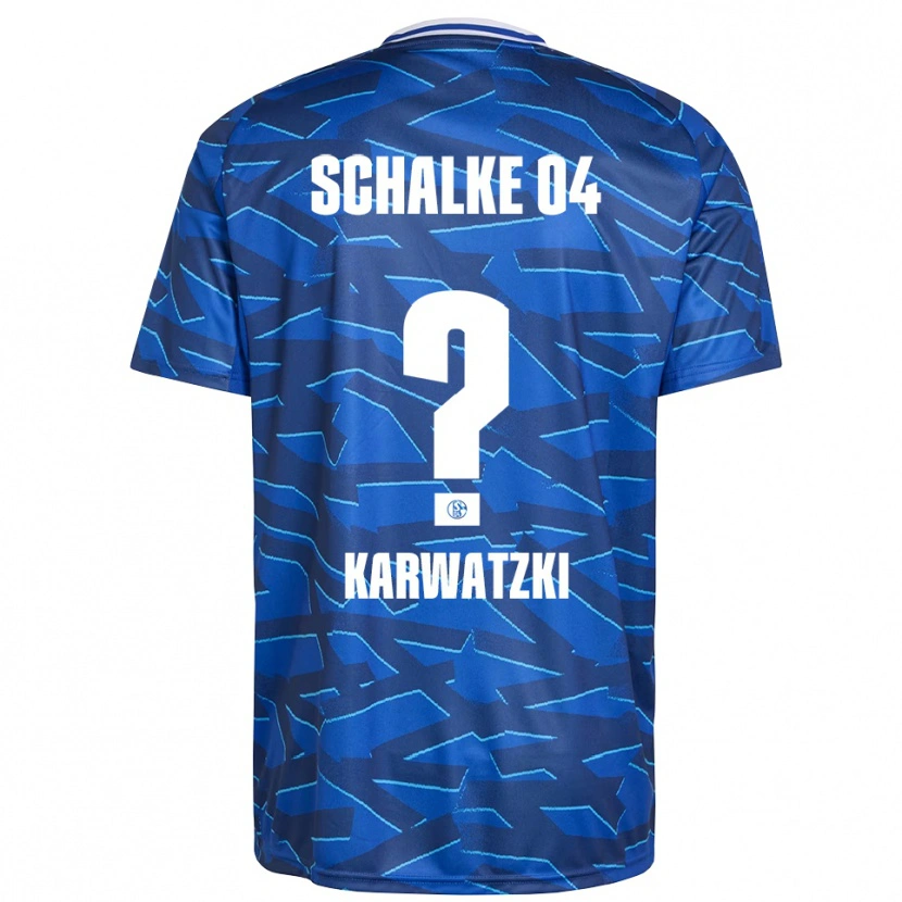 Danxen Mujer Camiseta Lucy Karwatzki #0 Azul Real Blanco 1ª Equipación 2025/26 La Camisa México