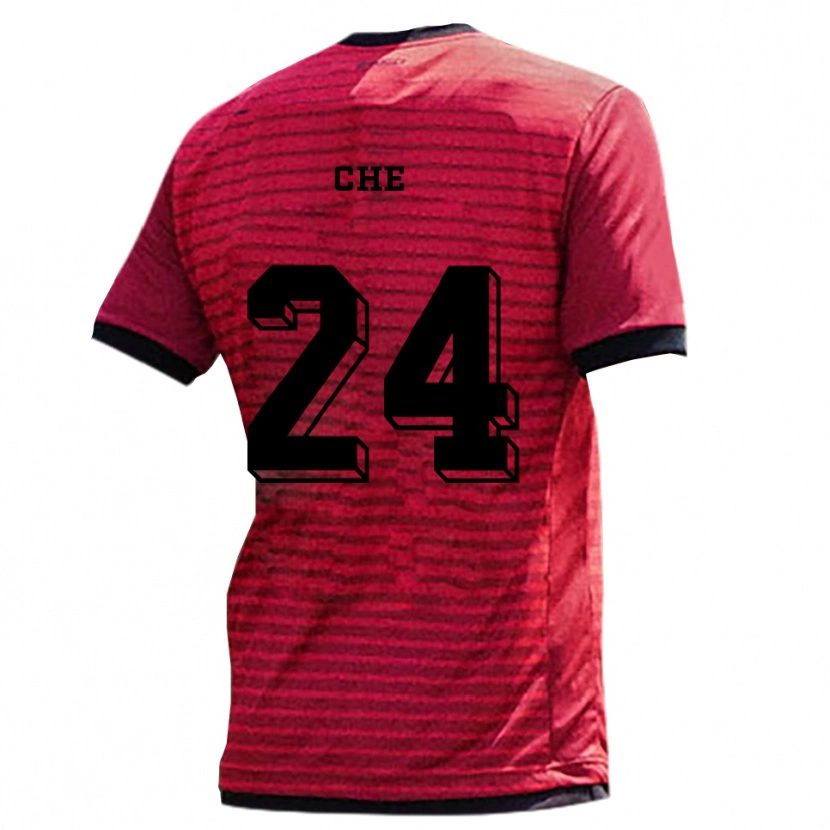 Danxen Mujer Camiseta Neo Che #24 Rojo Negro 1ª Equipación 2025/26 La Camisa México