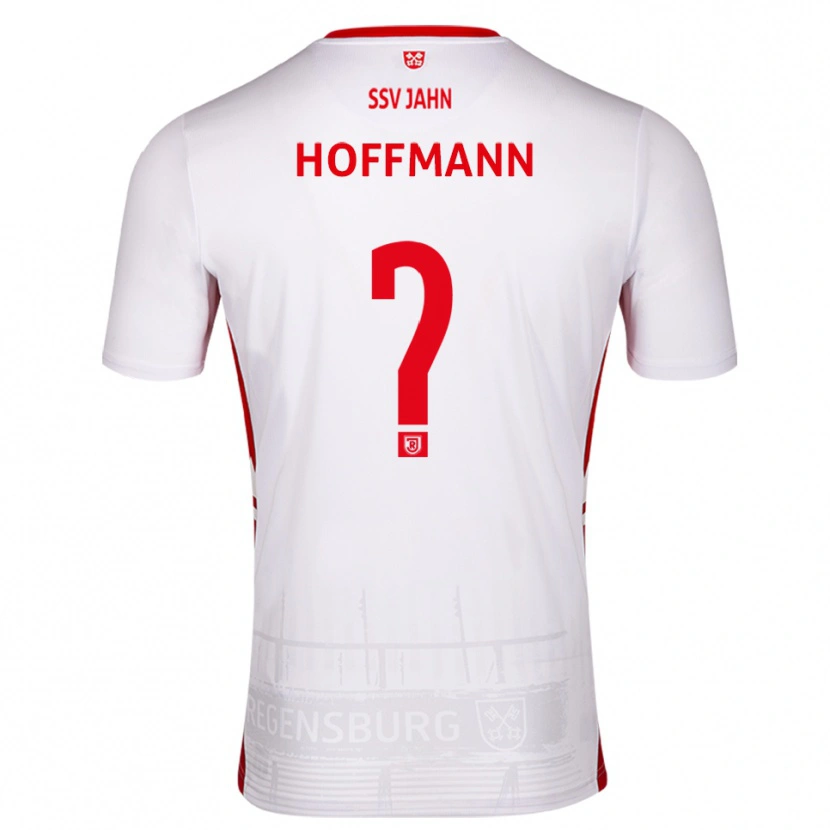 Danxen Mujer Camiseta Leon Hoffmann #0 Blanco Rojo 1ª Equipación 2025/26 La Camisa México