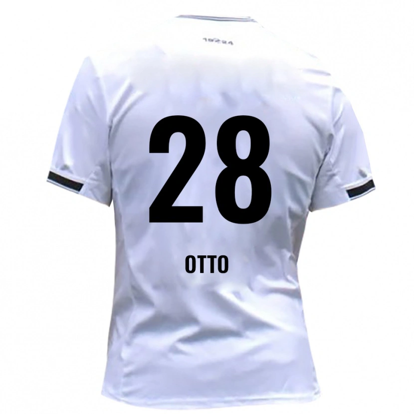 Danxen Mujer Camiseta Yari Otto #28 Blanco Rojo 1ª Equipación 2025/26 La Camisa México