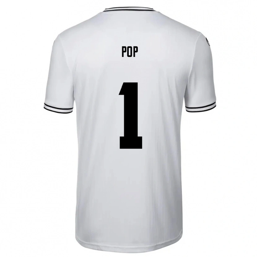 Danxen Mujer Camiseta Nico Pop #1 Blanco Negro 1ª Equipación 2025/26 La Camisa México