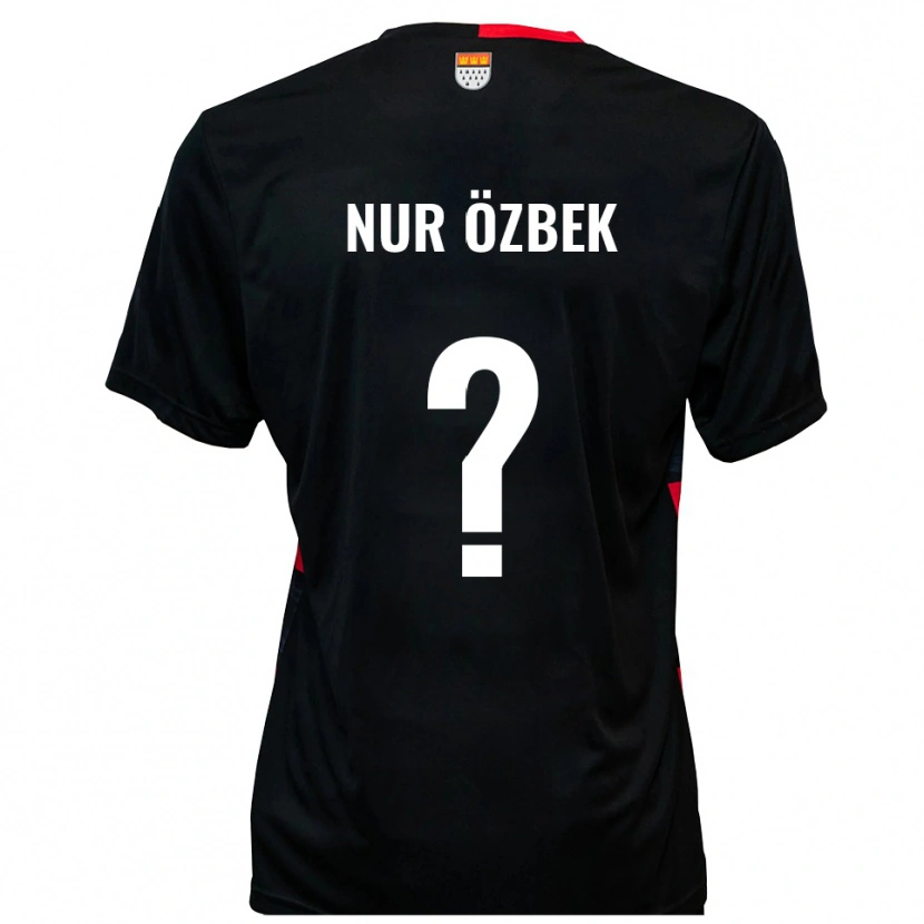 Danxen Mujer Camiseta Irem Nur Özbek #0 Negro Rojo 1ª Equipación 2025/26 La Camisa México
