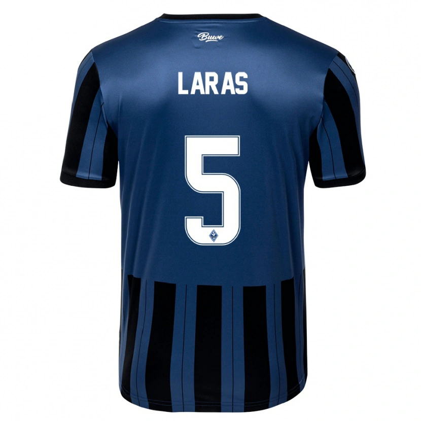 Danxen Mujer Camiseta Noah Laras #5 Azul Gris Negro 1ª Equipación 2025/26 La Camisa México