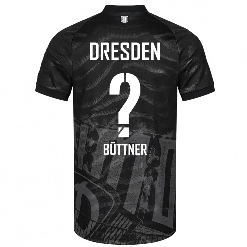 Danxen Mujer Camiseta Lisa Büttner #0 Negro Gris 2ª Equipación 2025/26 La Camisa México