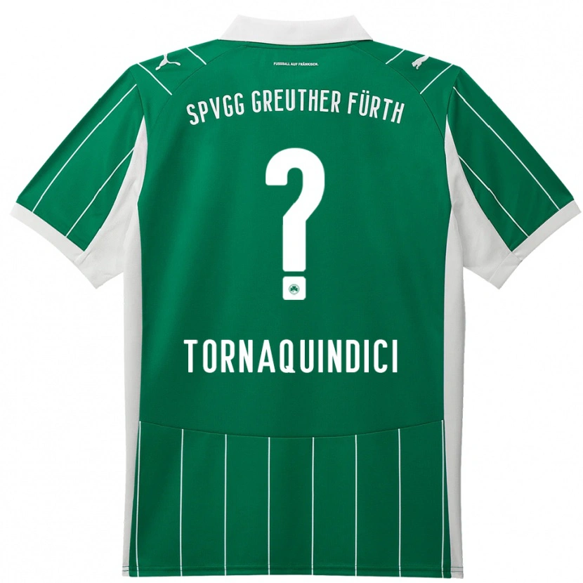 Danxen Mujer Camiseta Aurora Tornaquindici #0 Verde Blanco 2ª Equipación 2025/26 La Camisa México