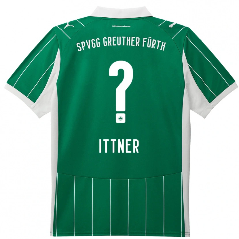 Danxen Mujer Camiseta Jasmin Ittner #0 Verde Blanco 2ª Equipación 2025/26 La Camisa México