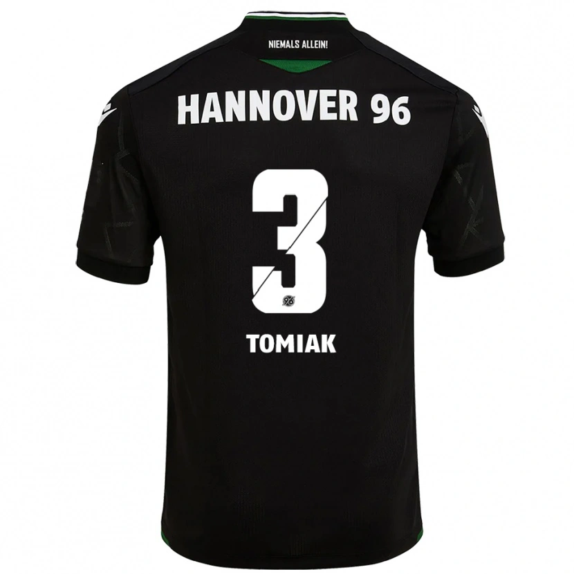 Danxen Mujer Camiseta Boris Tomiak #3 Negro Verde 2ª Equipación 2025/26 La Camisa México