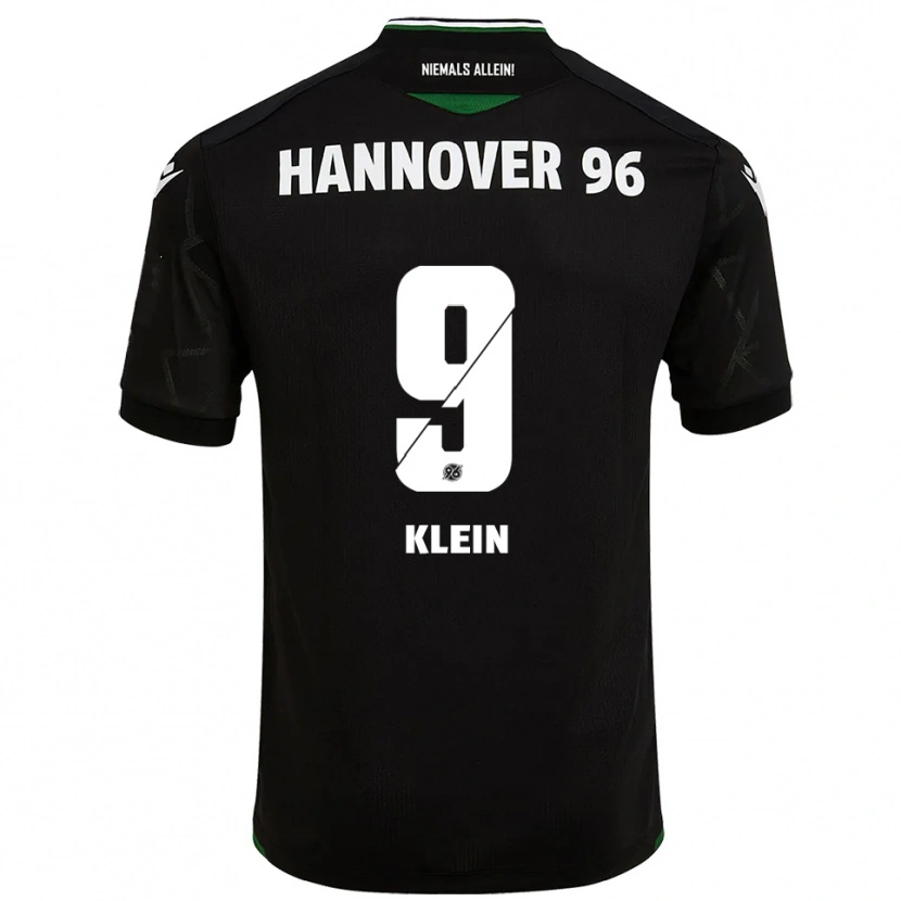 Danxen Mujer Camiseta Elisa-Josephin Klein #9 Negro Verde 2ª Equipación 2025/26 La Camisa México