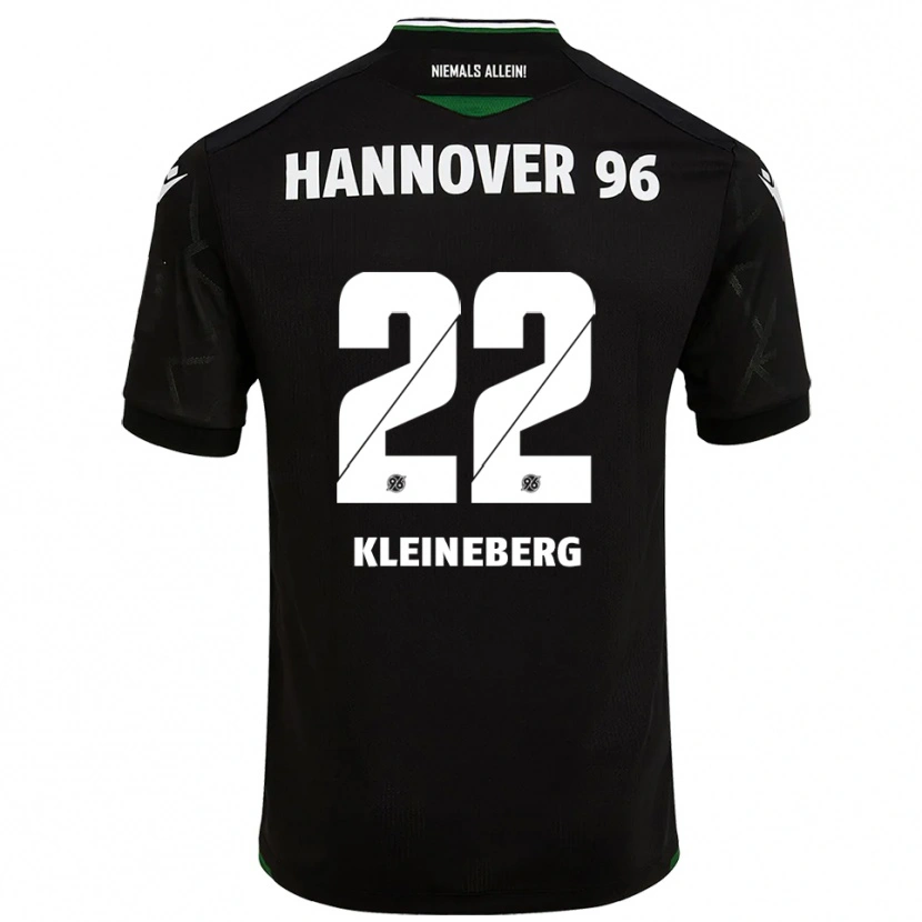 Danxen Mujer Camiseta Philip Kleineberg #22 Negro Verde 2ª Equipación 2025/26 La Camisa México