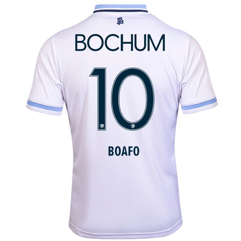 Danxen Mujer Camiseta Divine Boafo #10 Blanco Azul Cielo 2ª Equipación 2025/26 La Camisa México