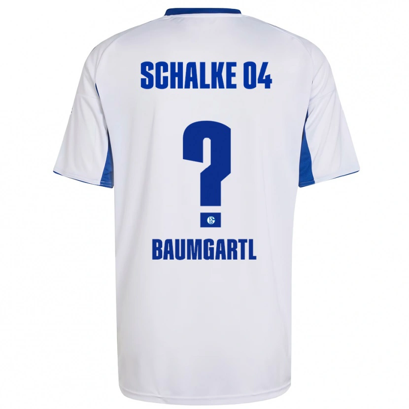 Danxen Mujer Camiseta Timo Baumgartl #0 Blanco Azul 2ª Equipación 2025/26 La Camisa México