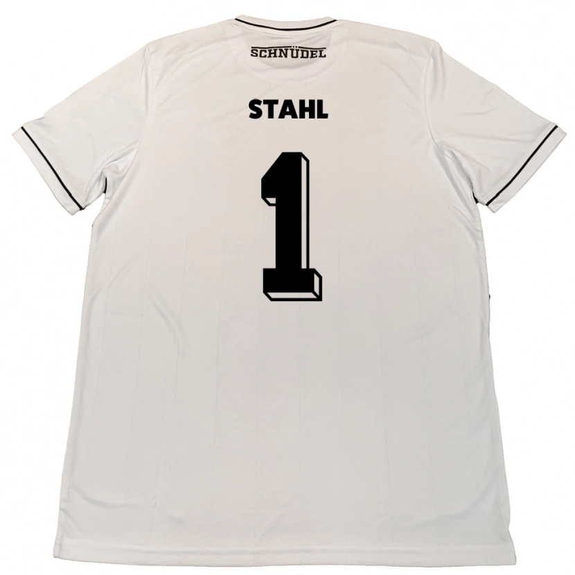Danxen Mujer Camiseta Toni Stahl #1 Blanco Negro 2ª Equipación 2025/26 La Camisa México