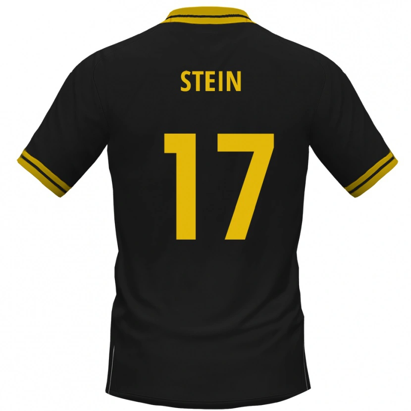 Danxen Mujer Camiseta Hugo Stein #17 Negro Amarillo 2ª Equipación 2025/26 La Camisa México