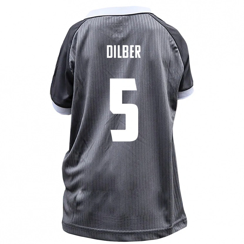 Danxen Mujer Camiseta Mirko Dilber #5 Gris Blanco 2ª Equipación 2025/26 La Camisa México
