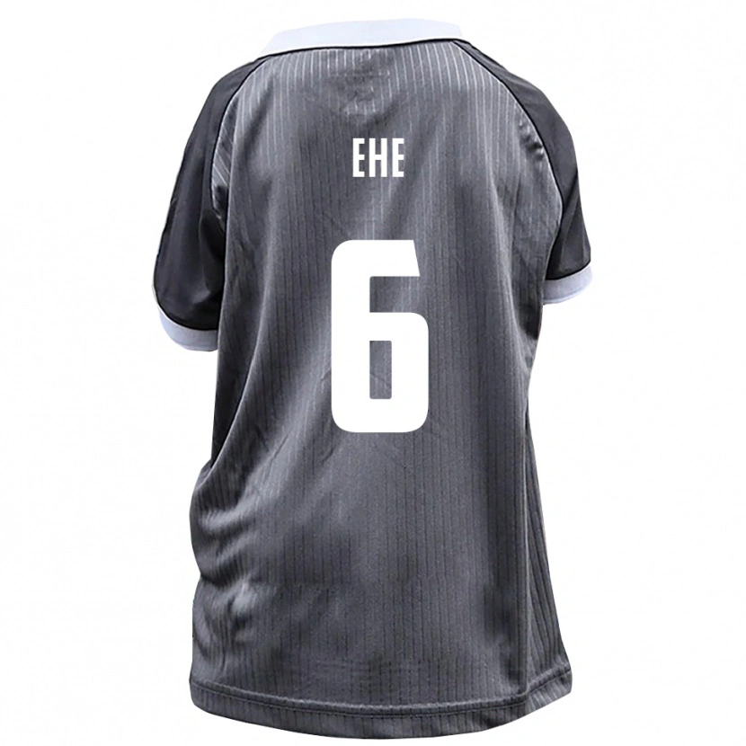 Danxen Mujer Camiseta Benedikt Ehe #6 Gris Blanco 2ª Equipación 2025/26 La Camisa México