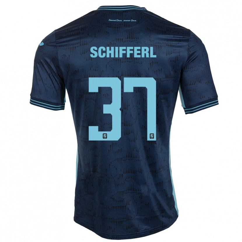 Danxen Mujer Camiseta Raphael Schifferl #37 Azul Real 2ª Equipación 2025/26 La Camisa México