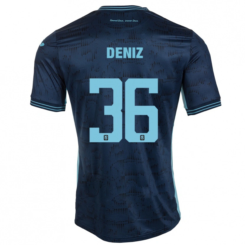 Danxen Mujer Camiseta Tunay Deniz #36 Azul Real 2ª Equipación 2025/26 La Camisa México