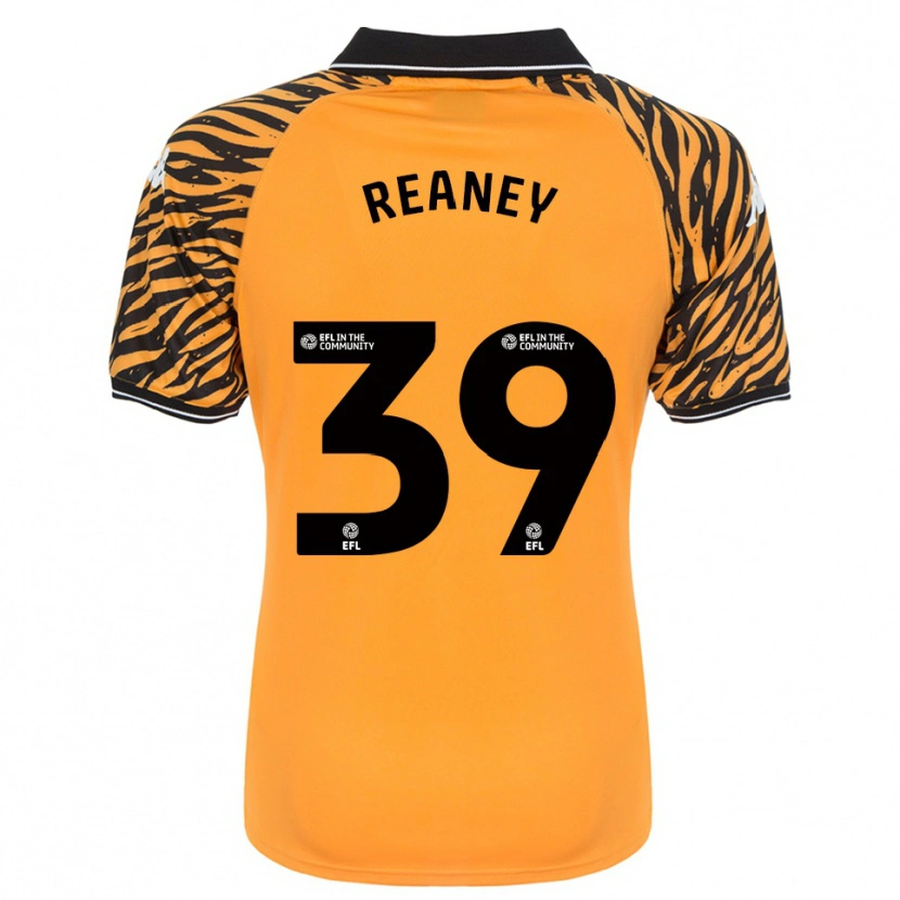 Danxen Niño Camiseta Mollie Reaney #39 Naranja Negro 1ª Equipación 2025/26 La Camisa México