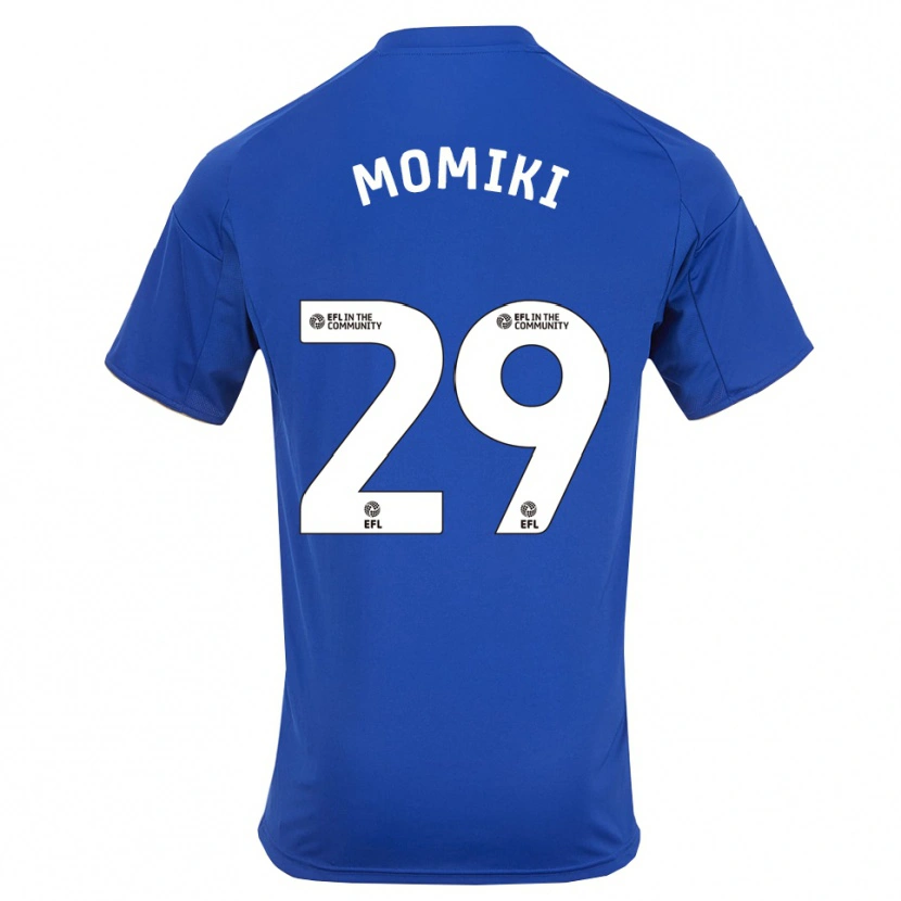 Danxen Niño Camiseta Yuka Momiki #29 Azul Oro 1ª Equipación 2025/26 La Camisa México