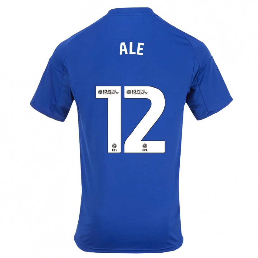 Danxen Niño Camiseta Asmita Ale #12 Azul Oro 1ª Equipación 2025/26 La Camisa México
