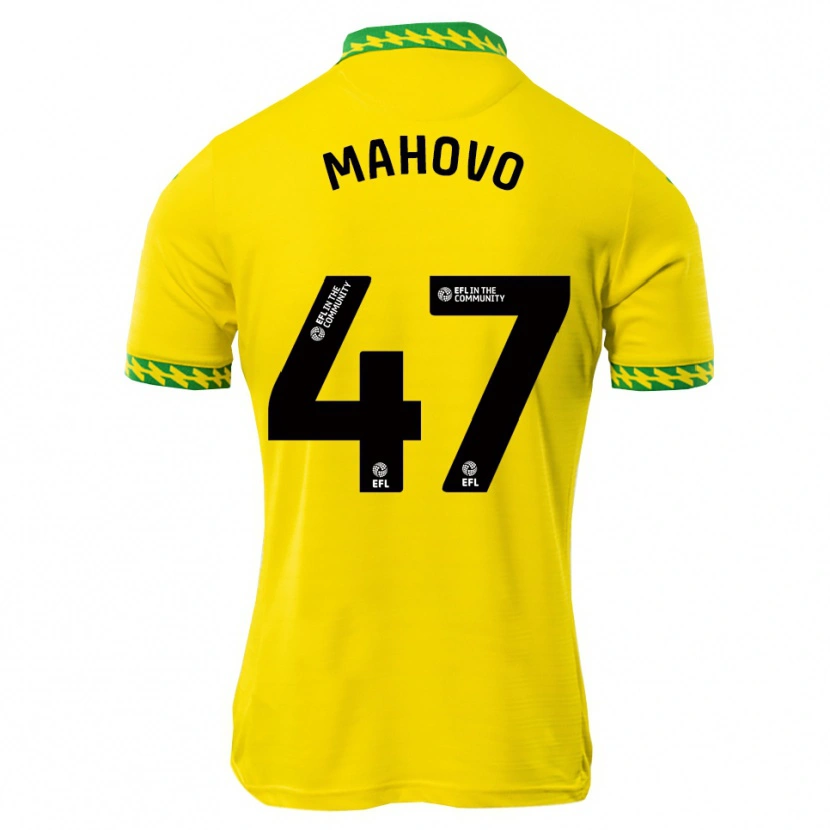 Danxen Niño Camiseta Lucien Mahovo #47 Blanco Verde 1ª Equipación 2025/26 La Camisa México
