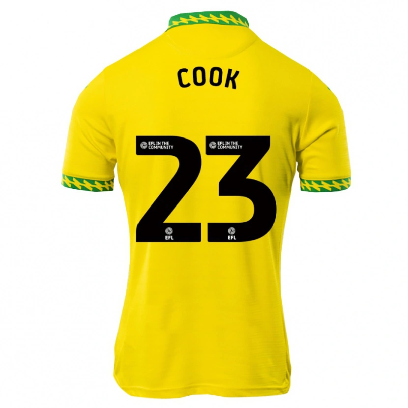 Danxen Niño Camiseta Olivia Cook #23 Blanco Verde 1ª Equipación 2025/26 La Camisa México