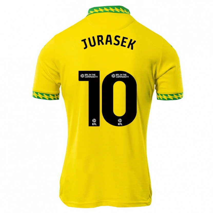 Danxen Niño Camiseta Matej Jurasek #10 Blanco Verde 1ª Equipación 2025/26 La Camisa México
